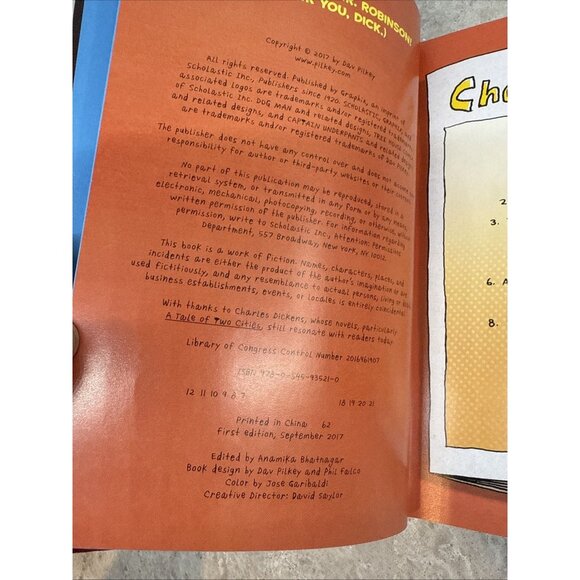 DOG MAN Hardcover lot of 2 books: Unleashed + Tale of Two Kitties. New - Picture 7 of 8